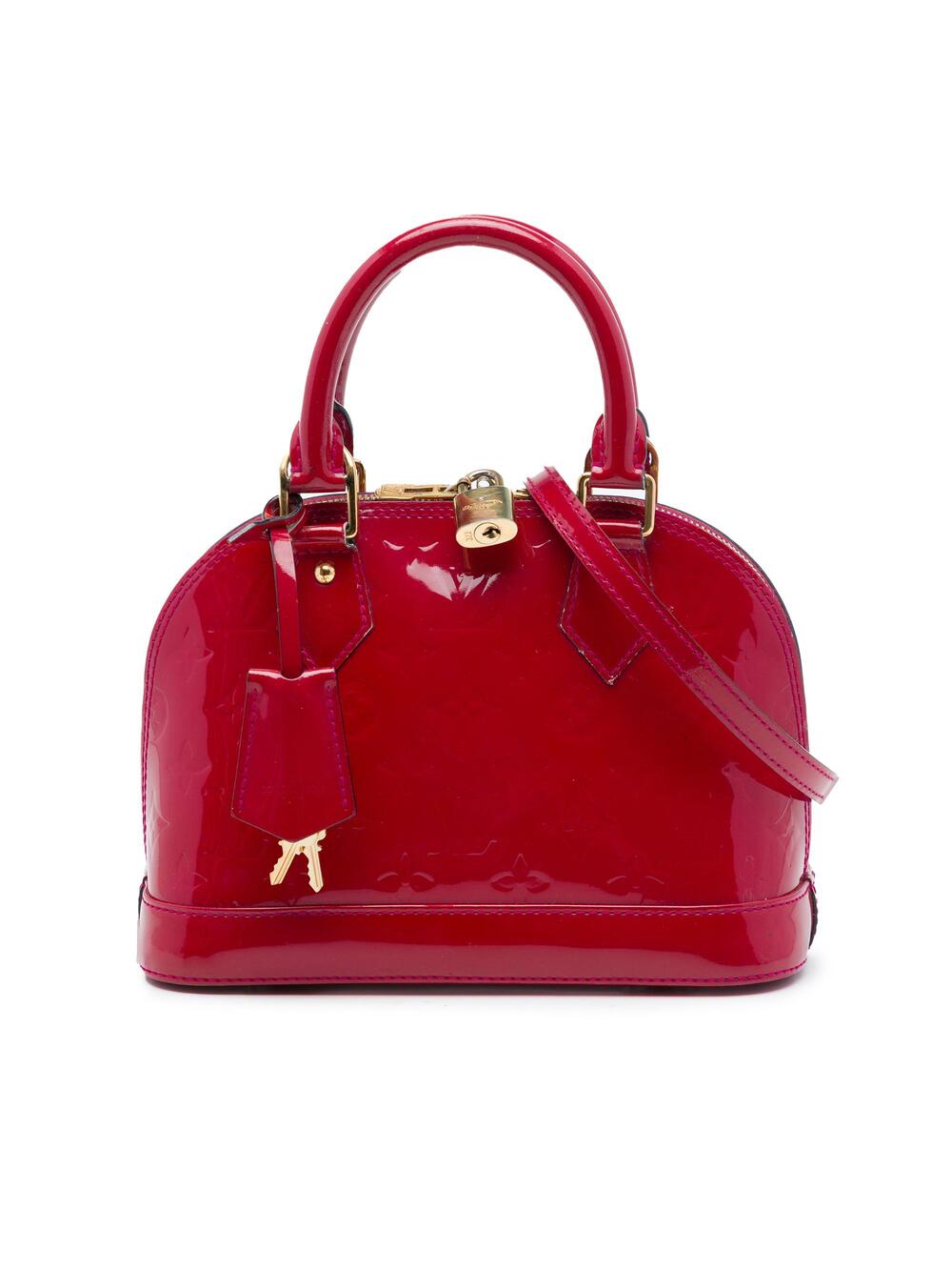 Louis Vuitton Alma Handbag Vernis With #376072L10B